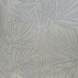 Z63008 Zambaiti gray tan cream bamboo textured tropical leaves 3D Wallpaper