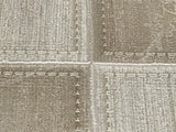 125024 Tile Square Gold Cream Plaid Textured Wallpaper - wallcoveringsmart