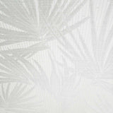 Z63007 Zambaiti White bamboo textured tropical leaf jungle palm leaves Wallpaper