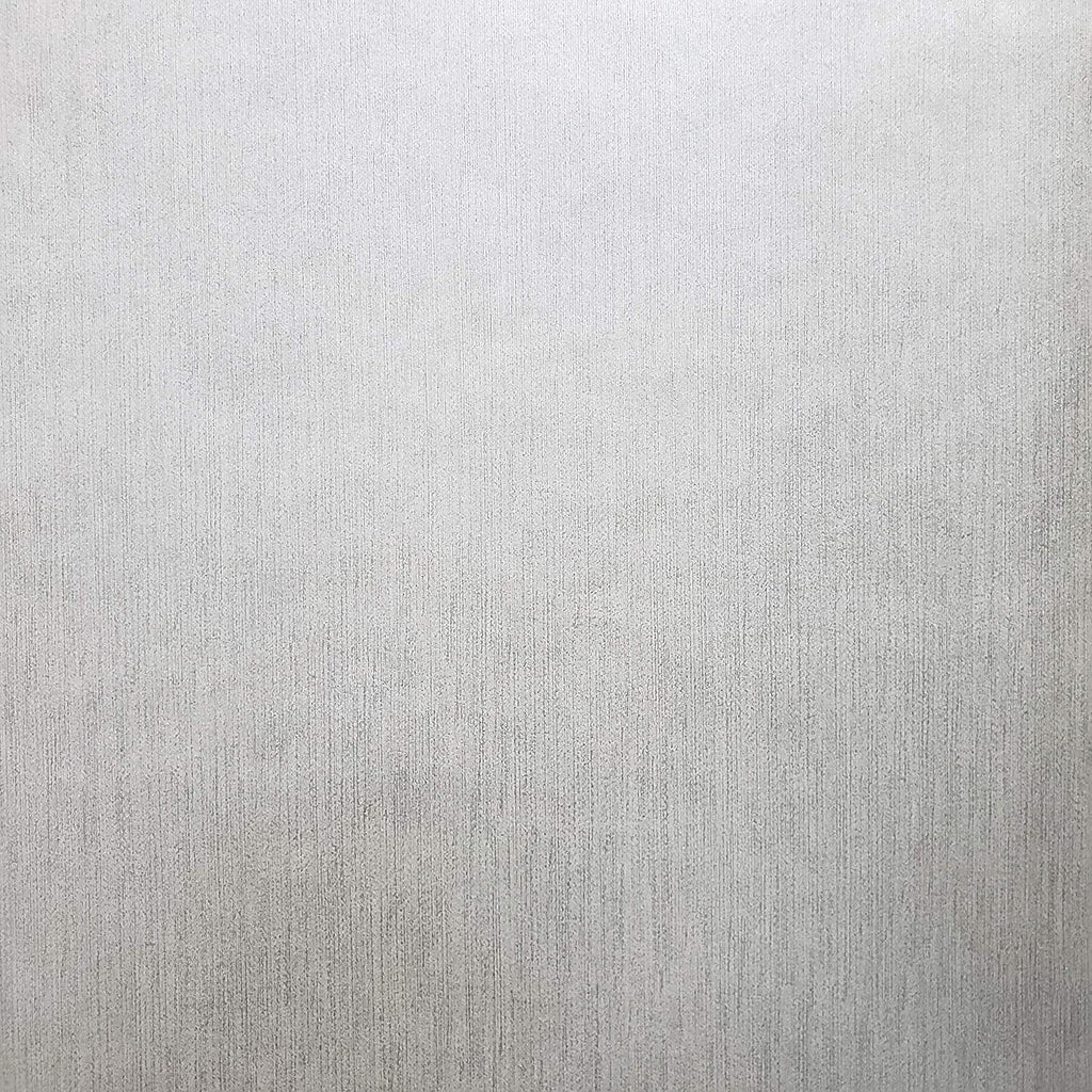 305032 Portofino Nonwoven Plain Metallic gray Silver Wallpaper