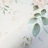 78029 Portofino Floral pink rose flowers cream Textured Wallpaper 