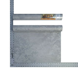 78061 Portofino Plain textured Dark Gray Sliver Metallic faux fur Wallpaper