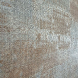 M5657 Murella Gray Silver metallic vintage Rug Textured Moroccan boho Wallpaper