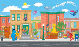 Elmo Sesame Street Wallpaper Wall Mural