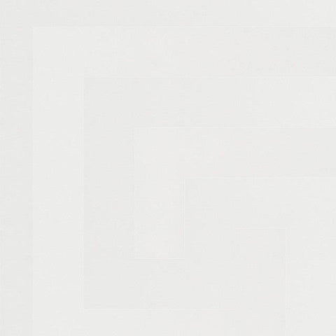 93523-1 Greek Key White Wallpaper - wallcoveringsmart