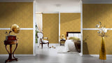 93583-3 Gold Wallpaper - wallcoveringsmart