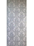 8102-06 paper Wallpaper old Vintage damask gray textured 3D