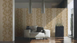 96232-2 Creаm Gold Off-white Wallpaper - wallcoveringsmart