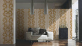 96232-3 Beige Gold Off-white Wallpaper - wallcoveringsmart
