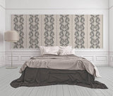 96232-5 Off-white Silver Black Wallpaper - wallcoveringsmart