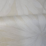 96240-2 Giungla Cream Off-white Versace Palm Banana Leaf Wallpaper