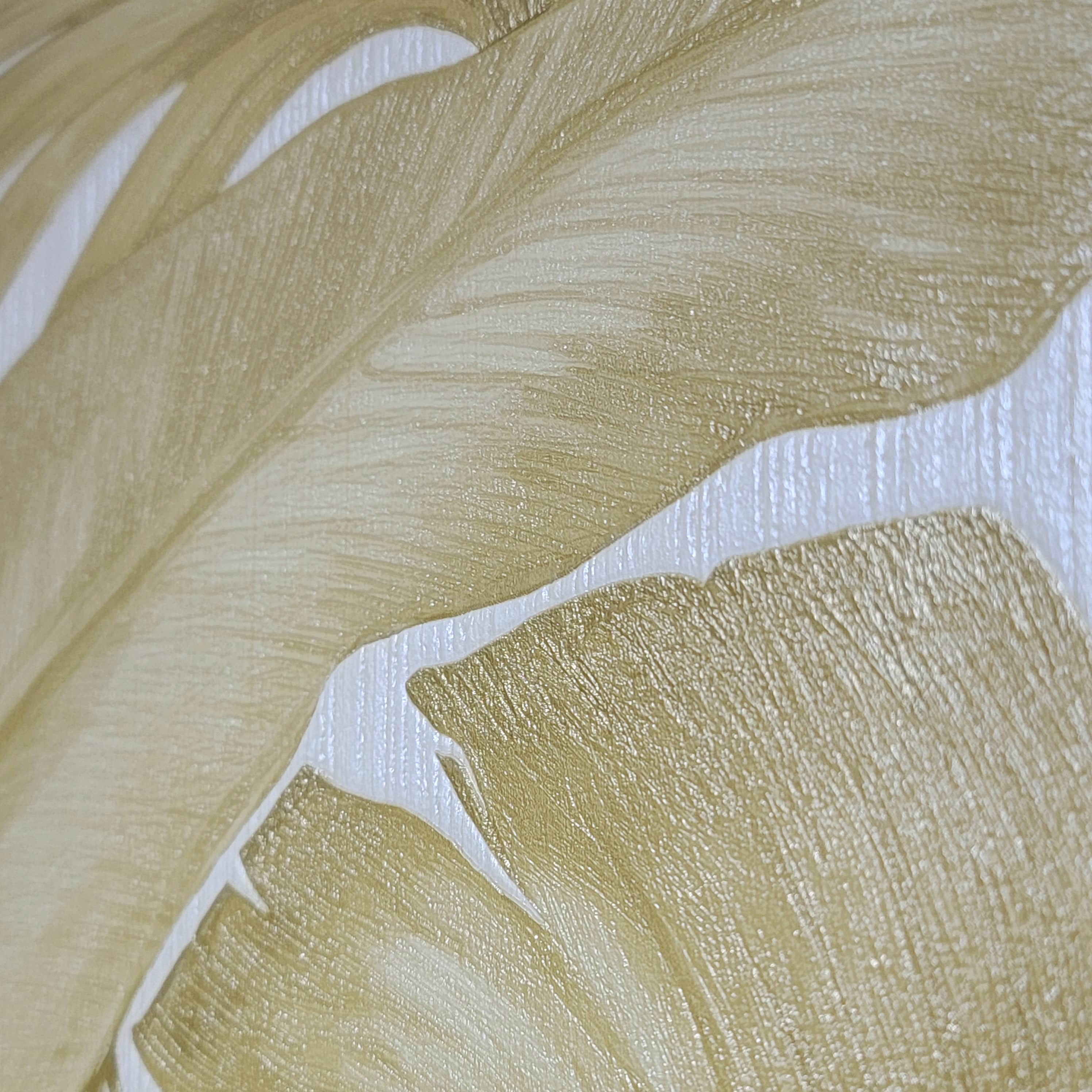 White Luxe Palm Leaf Wallpaper in Blue Removable Fabric Peel & Stick –  Olive et Oriel