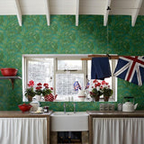 96240-6 Green Turquoise Wallpaper - wallcoveringsmart