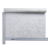 WM8804401 Wallpaper grayish off white silver Faux Grasscloth plaster textured - wallcoveringsmart