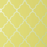 AT6056 KLEIN TRELLIS Citron Geometric Wallpaper