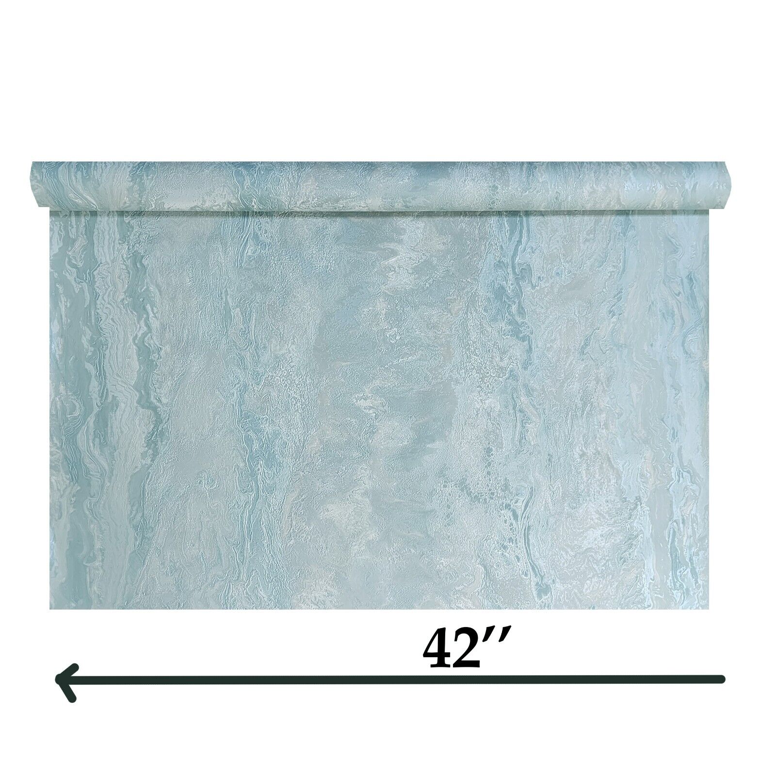 Z46008 Blue gray Tan Striped faux onyx marble stone textured 