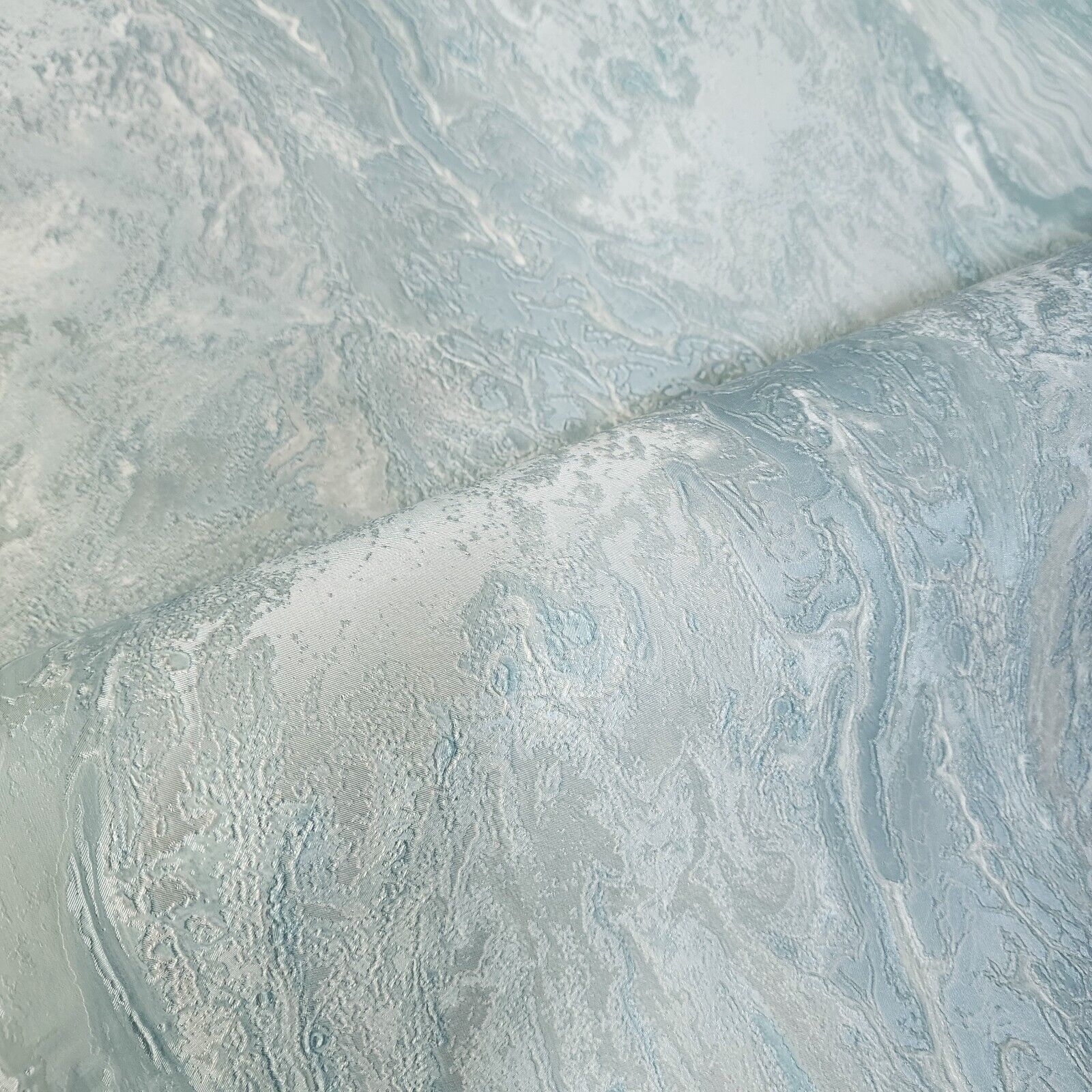 Z46008 Blue gray Tan Striped faux onyx marble stone textured