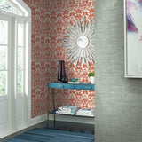 CY1560 York Papyrus Weave Turquoise Wallpaper
