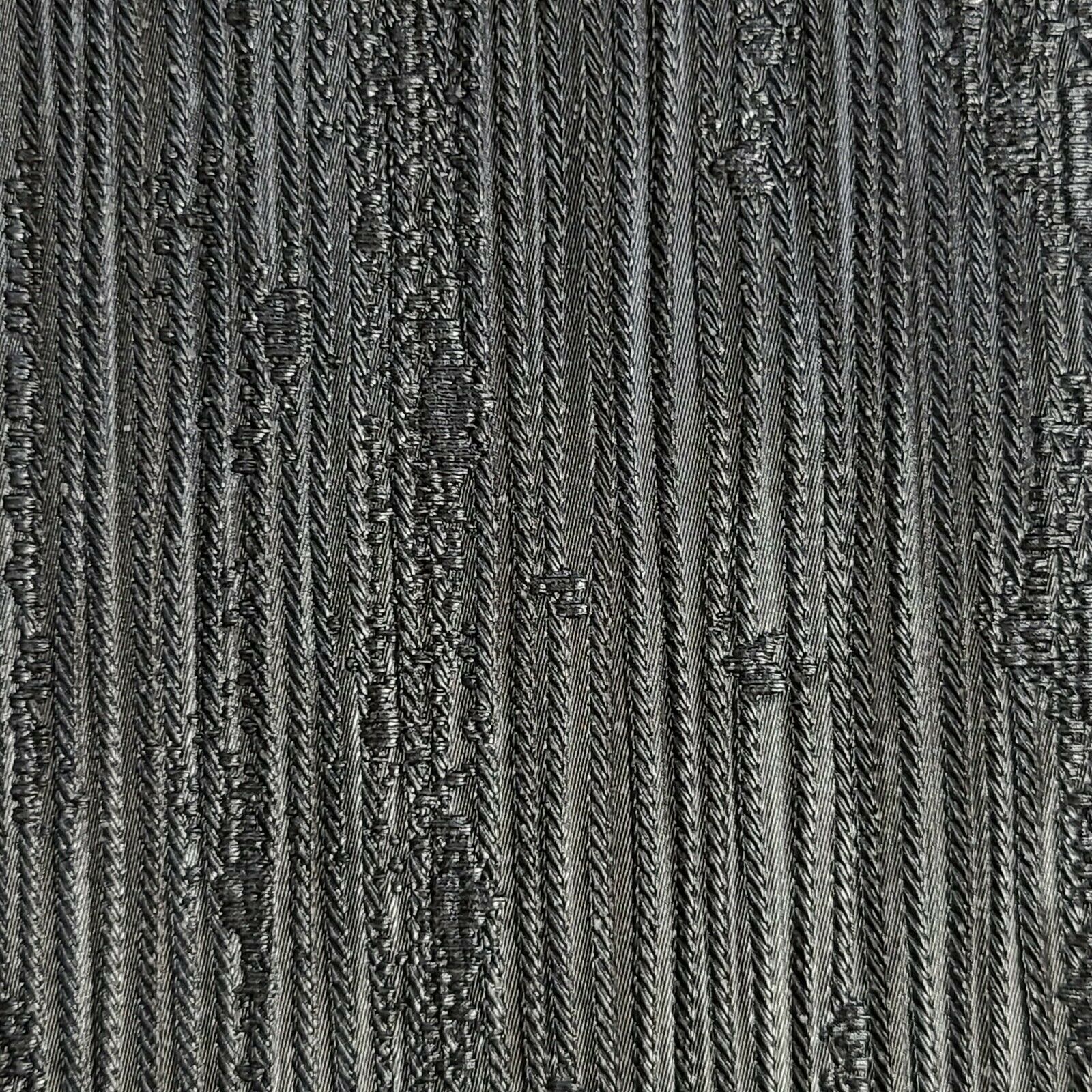 Z21853 Charcoal Gray faux fabric textures stria line textured