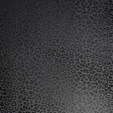 Z80042 Charcoal gray black silver glitter wallpaper faux leopard cheetah skin textured