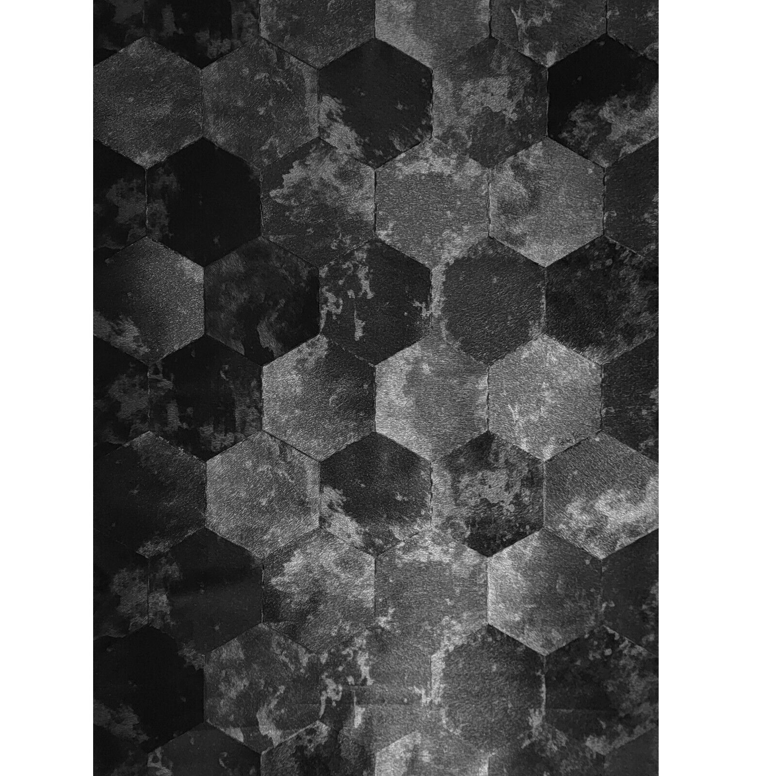 https://wallcoveringsmart.com/cdn/shop/products/ContemporaryGeometricHexagonblackwallpaperfauxcowhideskintexturedroll3.jpg?v=1664335021