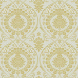 DM4903 York Imperial Damask Linen Gold Wallpaper