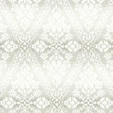 DM4934 York Tudor Diamond Damask Grey Wallpaper