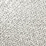 Z3439 Embossed Modern grayish off white faux woven fabric textured wallpaper