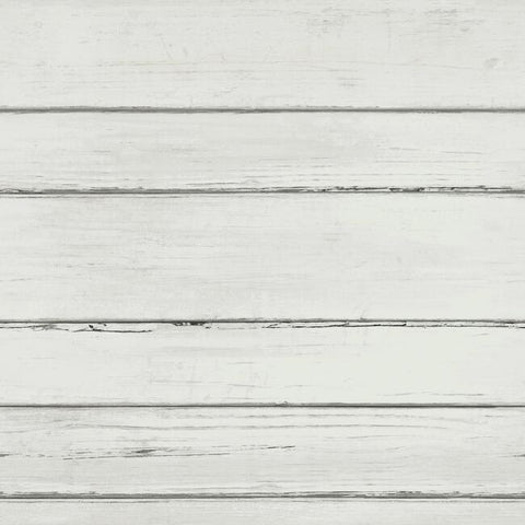 FH4007 York Shiplap Wood Planks Pattern Rustic Farmhouse Wallpaper