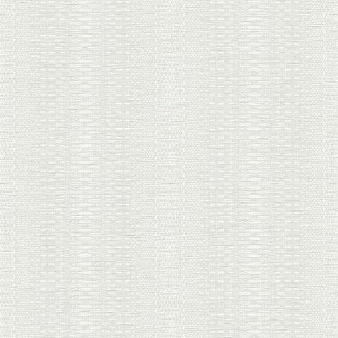 FH4014 York Market Stripe Pattern White Plain Farmhouse Wallpaper