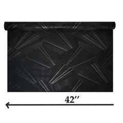 Z64841 Geometric wallpaper Contemporary black gold metallic lines text –  wallcoveringsmart