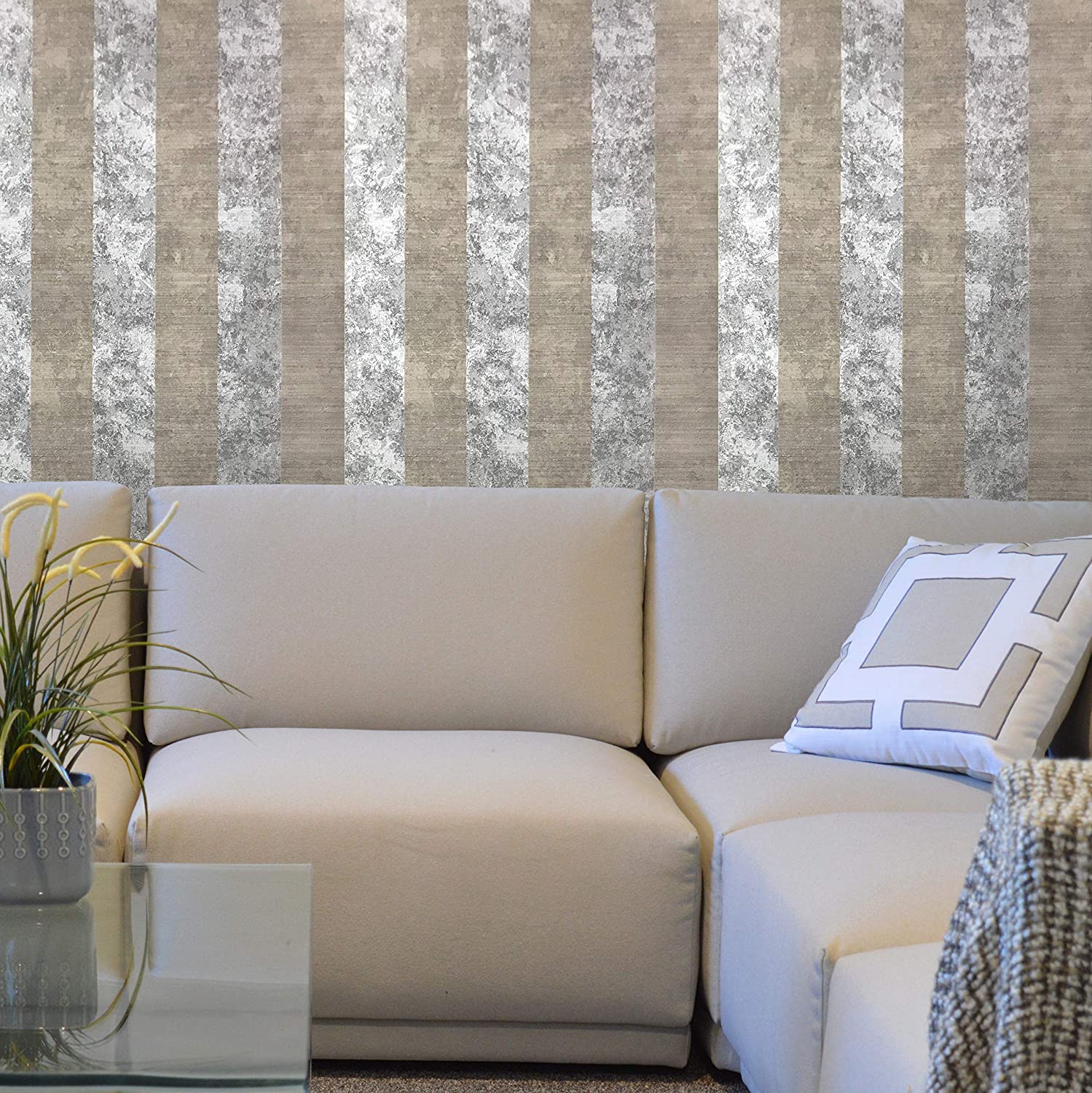 Plaster Effect Wallpaper