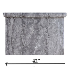 Z46007 Graphite Gray Striped faux lava marble modern textured 