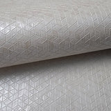M50013 Grayish tan off white cream geo square triangle tiles line textured Wallpaper 3D