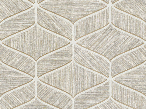 H045 Home Geometric Beige Modern Textured Wallpaper