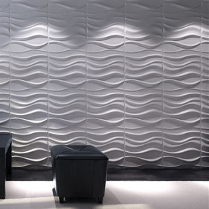 Wavy Textured Wall Panels