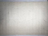 165014 Flock Wallpaper Cream Beige Ivory Textured Flocking Lines