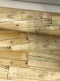 5564-05 Rustic Distressed Wood Barn Brown Wallpaper