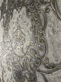 8512-08 Gray Silver Victorian Wallpaper