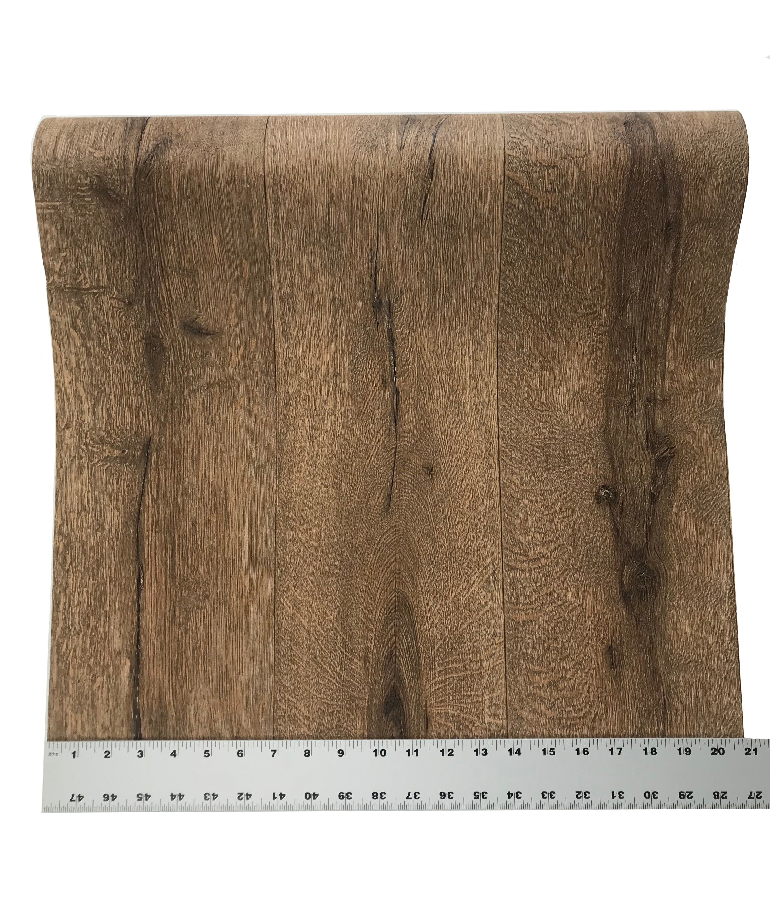 WM51444501 3D Wood Plank Board Realistic Textured Brown wooden