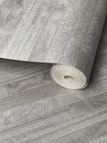 255013 Faux Animal Fur Tile Silver Textured Planks Wallpaper