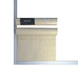 M1234 Zambaiti Gold Metallic crashed foil plain textured Wallpaper