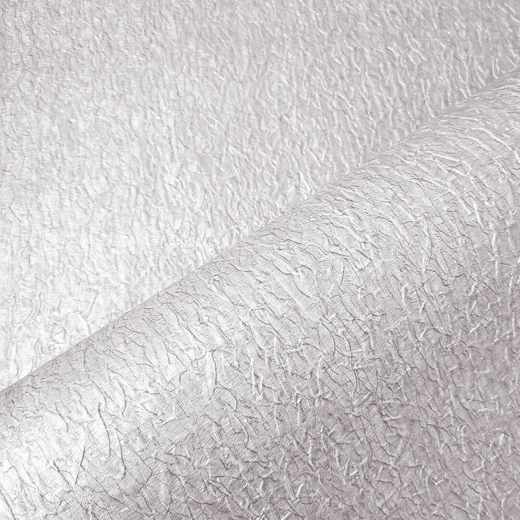 M1235 Rose cream pearl crashed foil plain Embossed Wallpaper ...