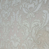 M1236 Murella Rose Cream pearl beige Victorian damask Wallpaper