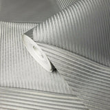 M16015 Zambaiti gray silver metallic textured diamond geometric 3D lines Wallpaper