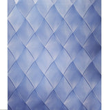 M16020 Zambaiti royal indigo blue silver metallic textured diamond 3D lines Wallpaper