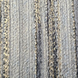 M2009 Beige gray gold Plain vertical lines faux fabric 3D Wallpaper