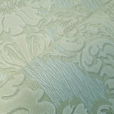M2064 Embossed green beige gold Victorian damask Wallpaper