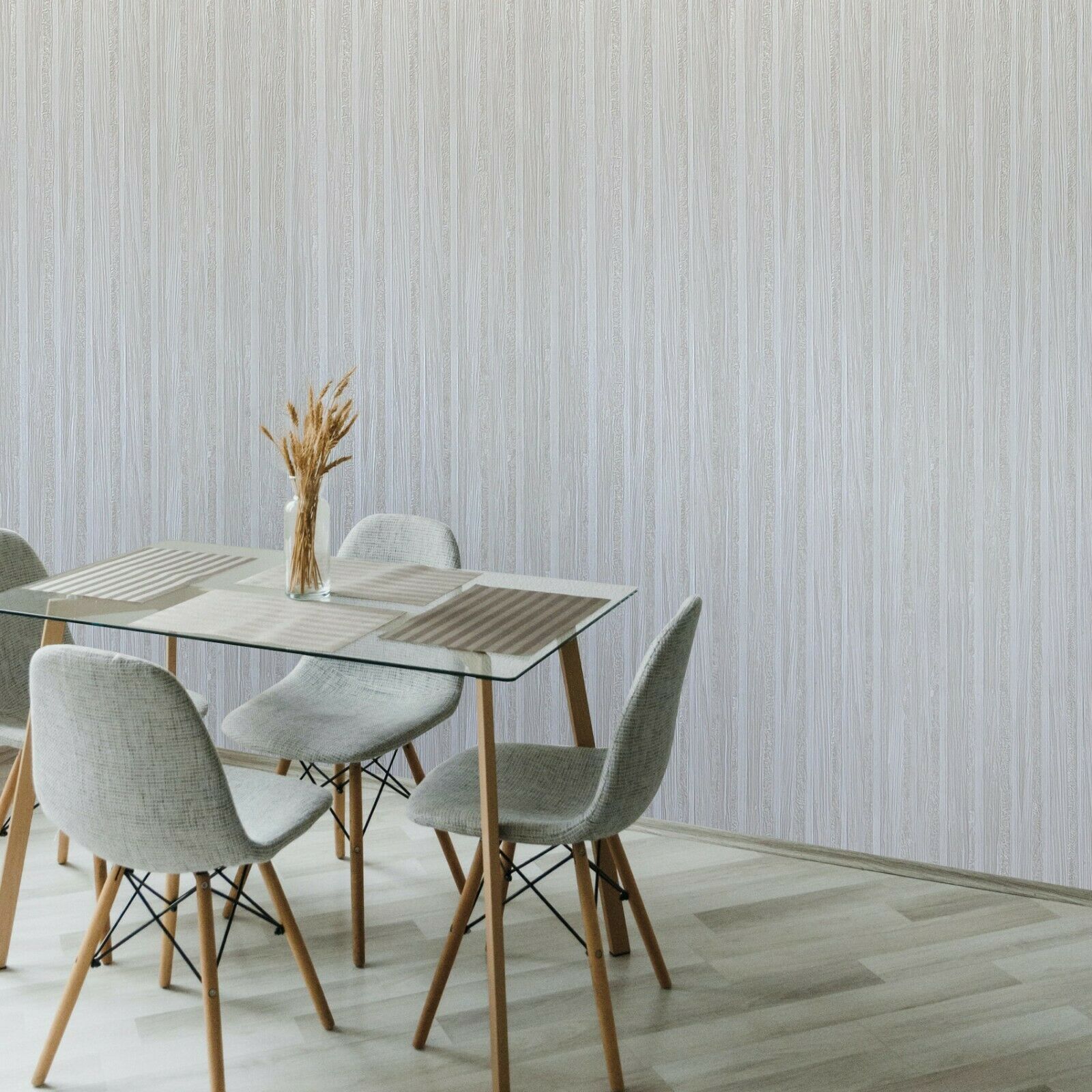 M23052 Ivory off White Cream plain vertical stria lines textured Wallp –  wallcoveringsmart