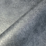 M50002 Dark gray silver square triangle tiles line Wallpaper